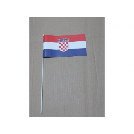 Handvlag Kroatie 12 x 24 cm