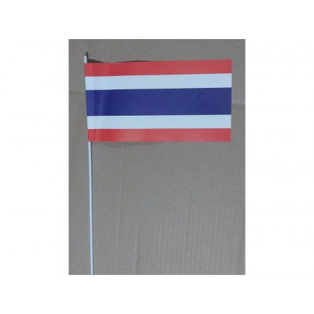 Hand wavers with Thailand flag