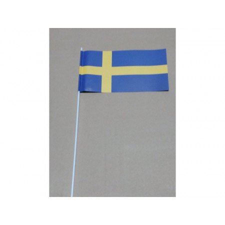 Hand wavers with Sweden flag