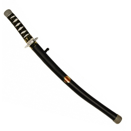 Black ninja sword plastic 60 cm