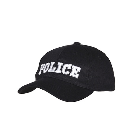 Black baseball cap Police