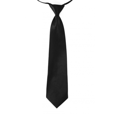 Black tie 40 cm fancy dress accessory for women/men