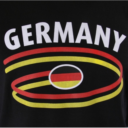 Mouwlose shirts met Duitsland print heren